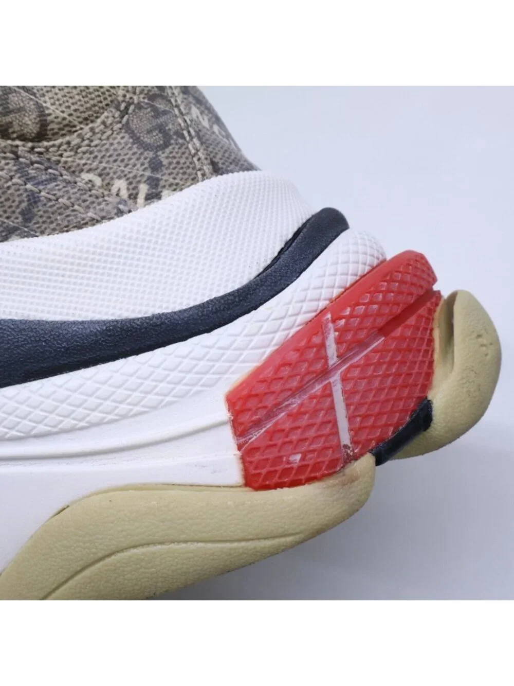 Gucci Balenciaga x the Hacker Project Triple S Sneakers